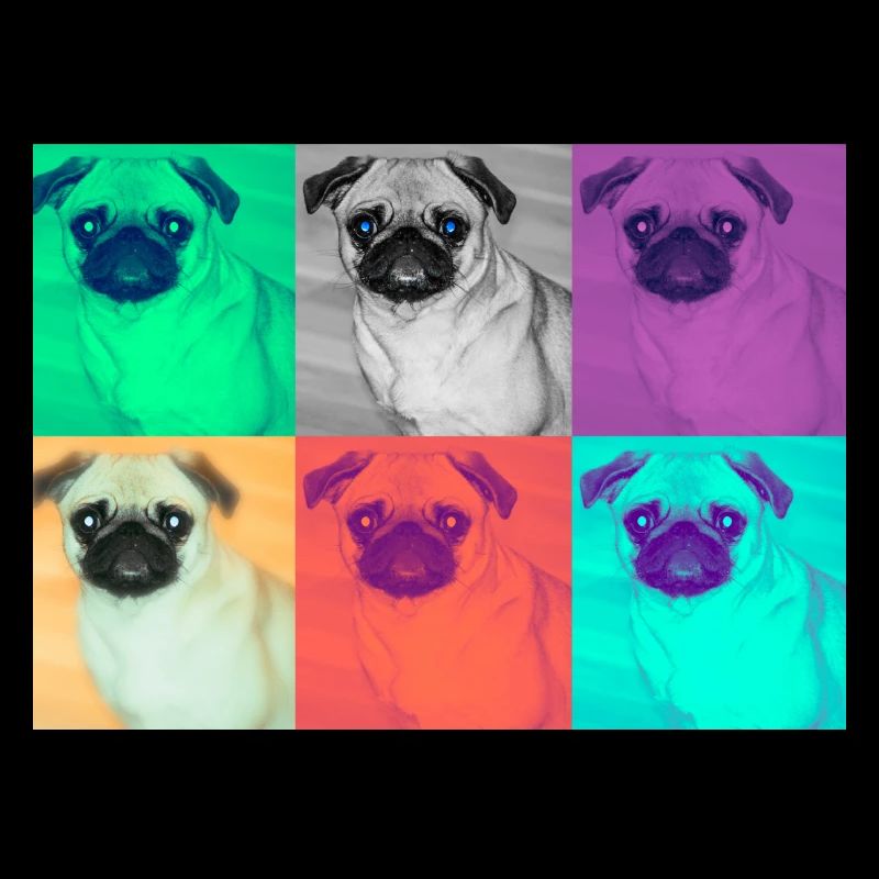 Pop Art Dog Design