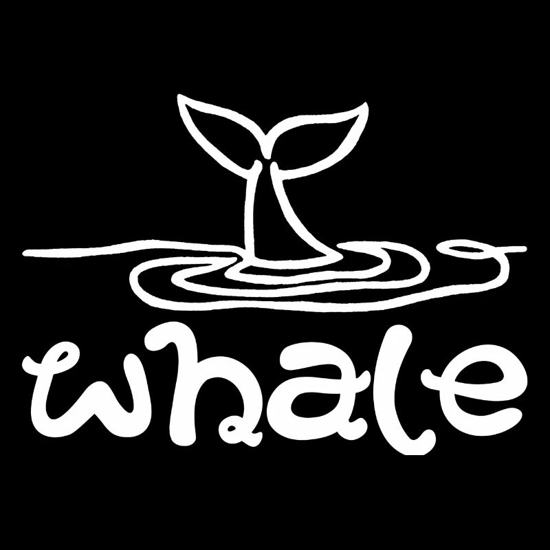 La queue de la baleine (blanc)