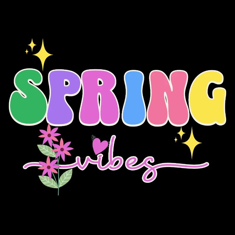 Spring Vibes: Colorful Blossoms, Spring
