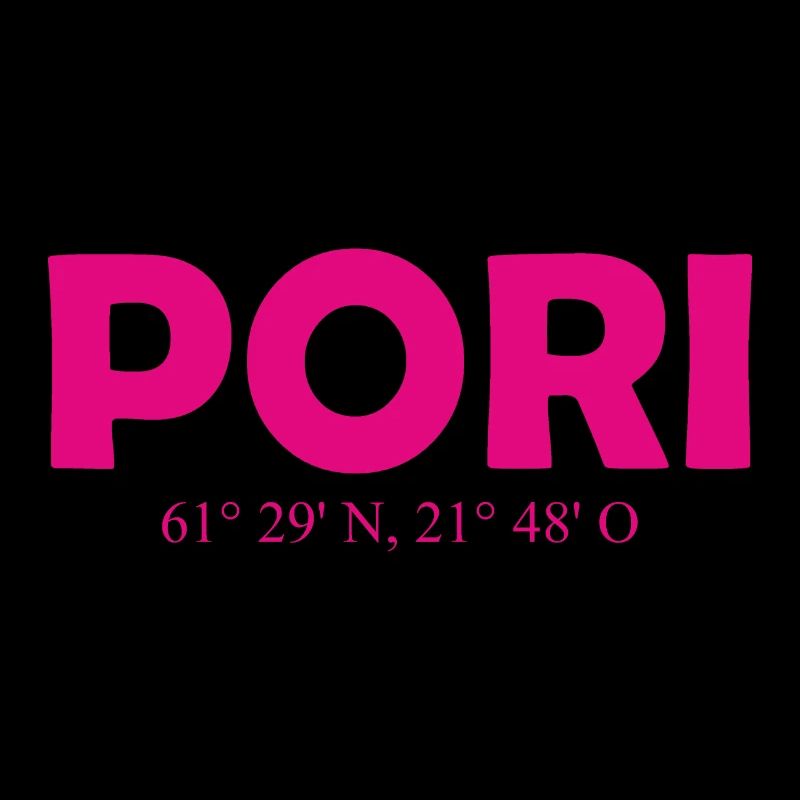Pori - Finlande - Coordonnées - Longitude Latitude