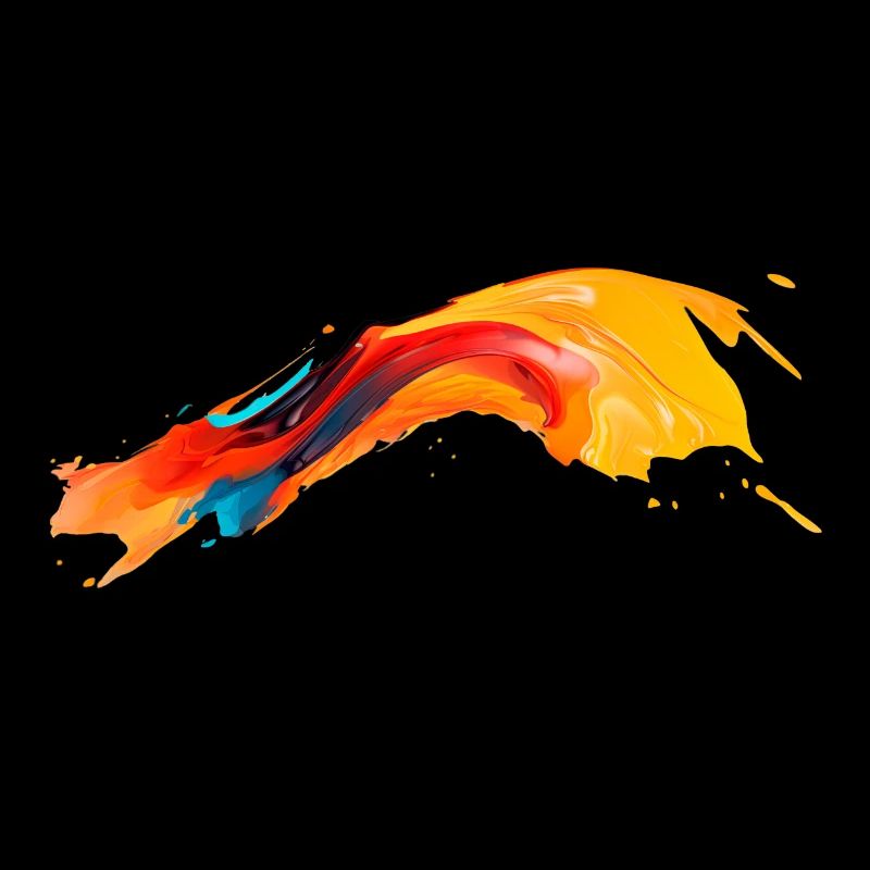 Trace de peinture