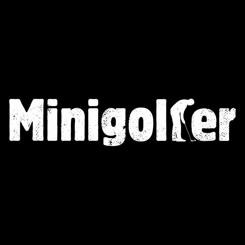 Minigolfer Minigolf - Miniatur Golf - Bahnengolf