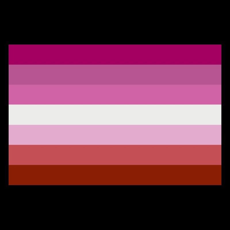 Drapeau de la fierté lesbienne