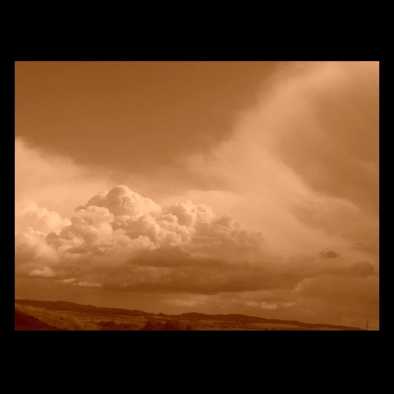 Cloudscape sépia