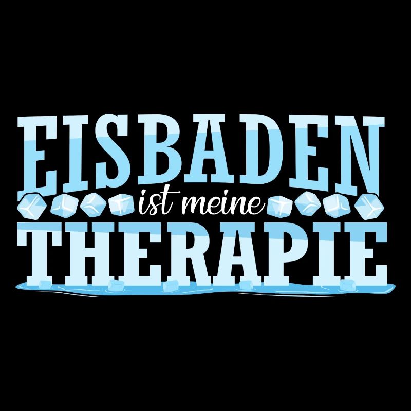 Eisbaden Threapie Geschenk Eisbaden Sprüche Kaltdu