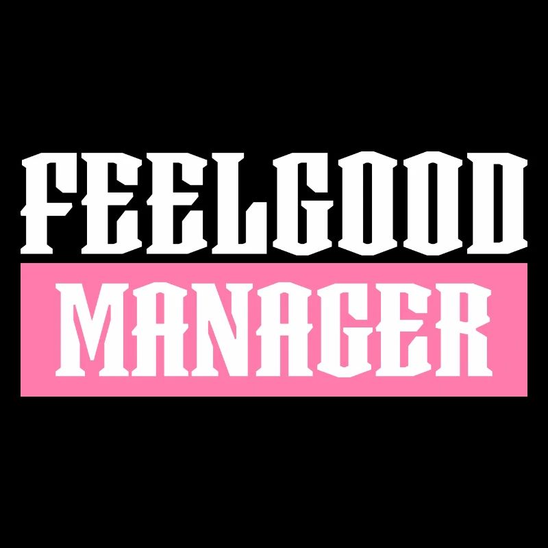 Feelgood manager rosa tshirt schwarz