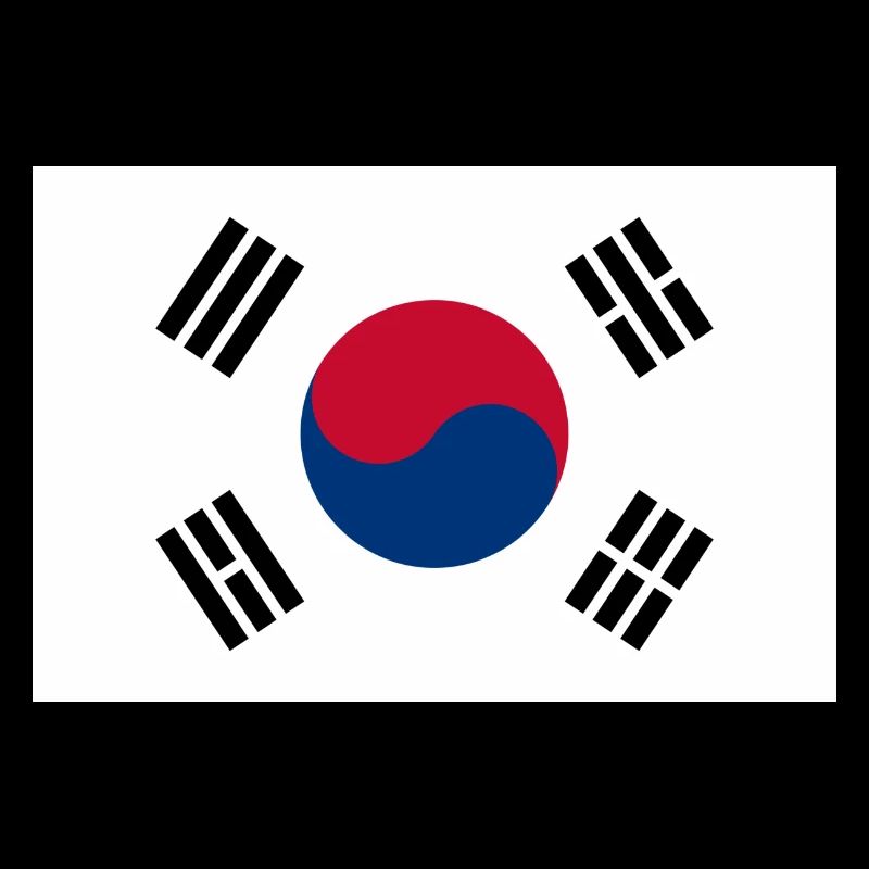 Drapeau national de Corée du Sud