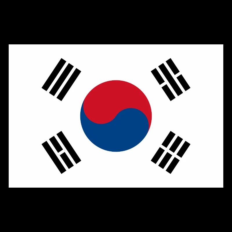 Drapeau de la Corée du Sud