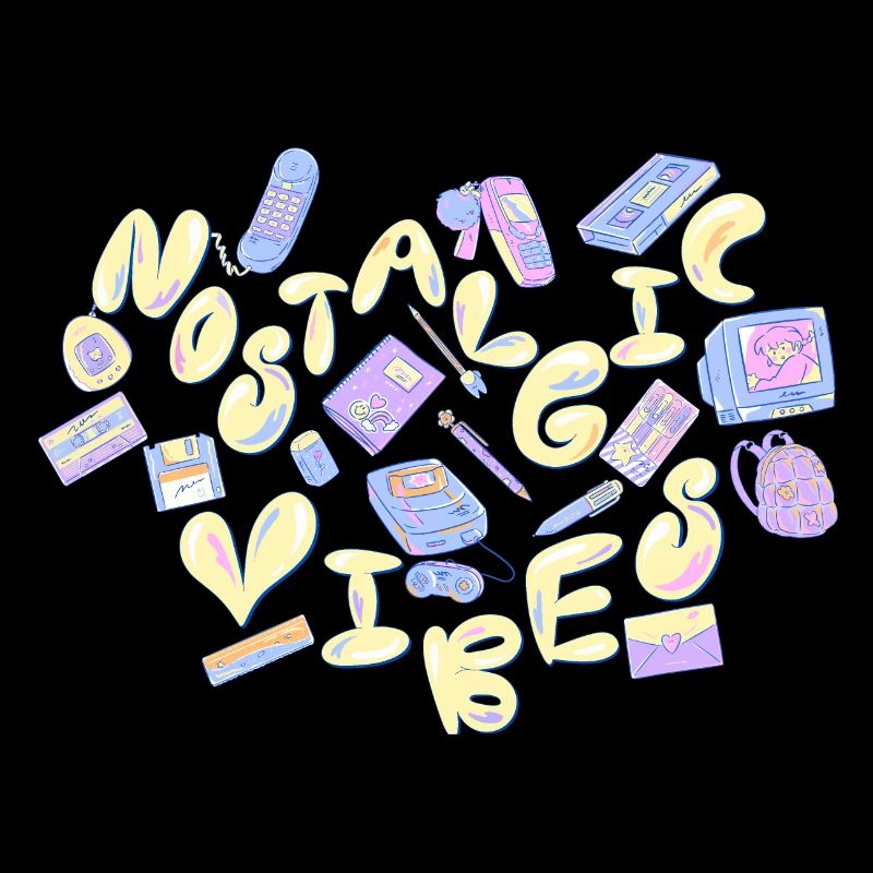 Nostalgic vibes (yellow)