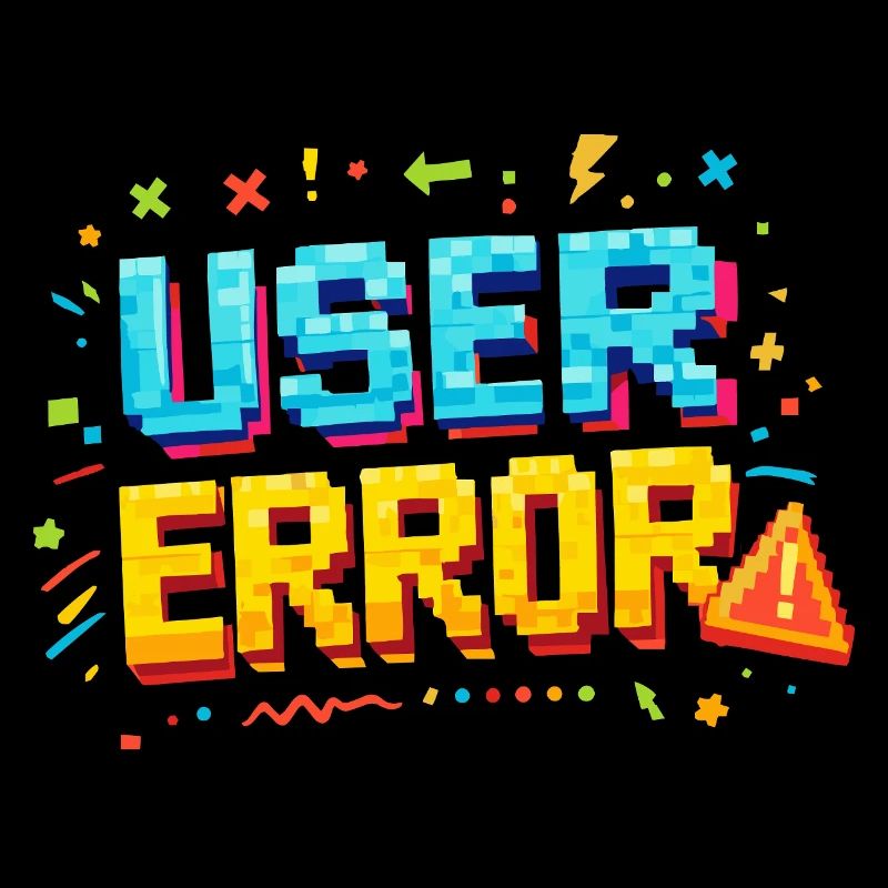 User Fehler Pixelkunst