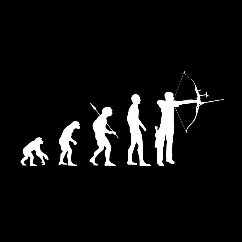 T-shirt de tir à l’arc evolution pour archers