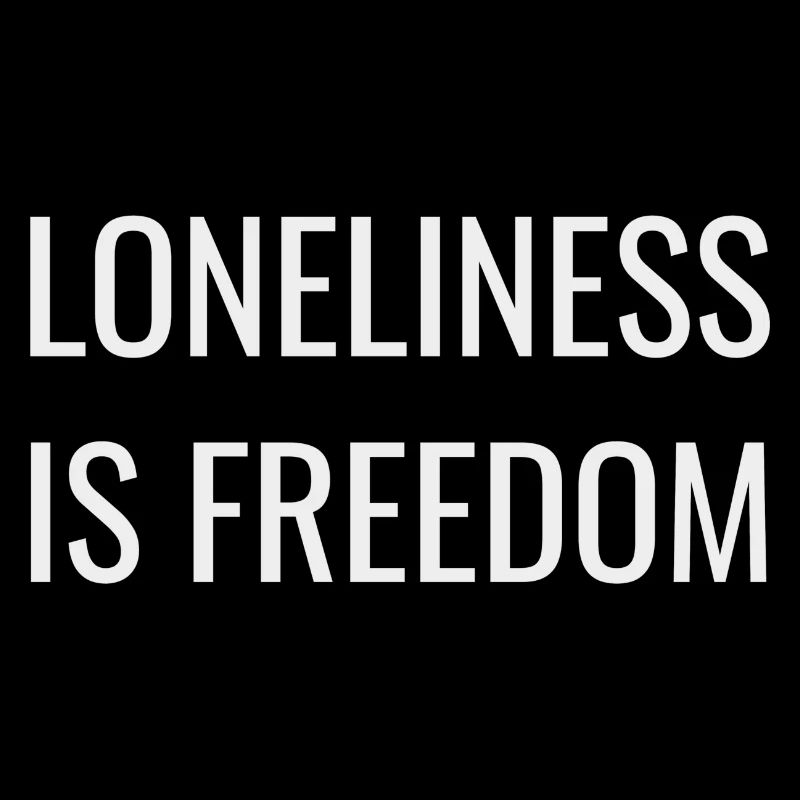 La solitude, c’est la liberté