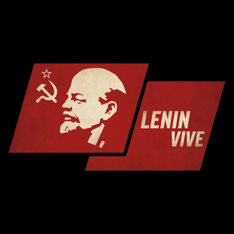 Drapeau de la vie de Lénine