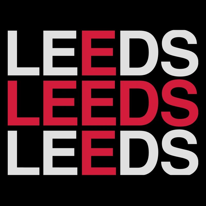 Drapeau de l’Union Jack de l’Angleterre de LEEDS