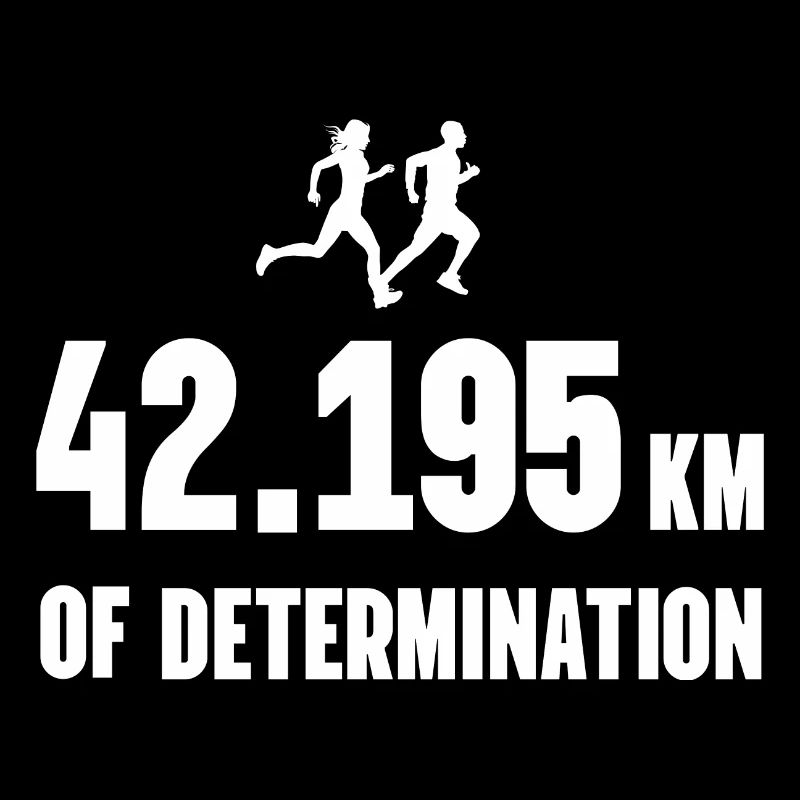 Marathon - 42 195 km de détermination