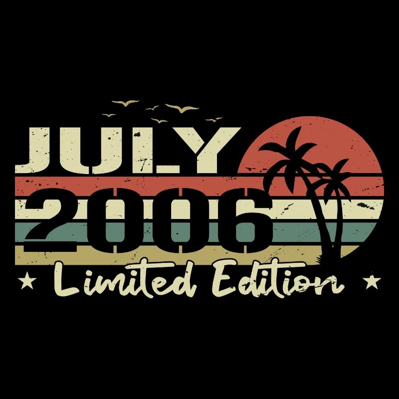 Atmosfera vintage di luglio per il 18esimo compleanno, nata nel 2006