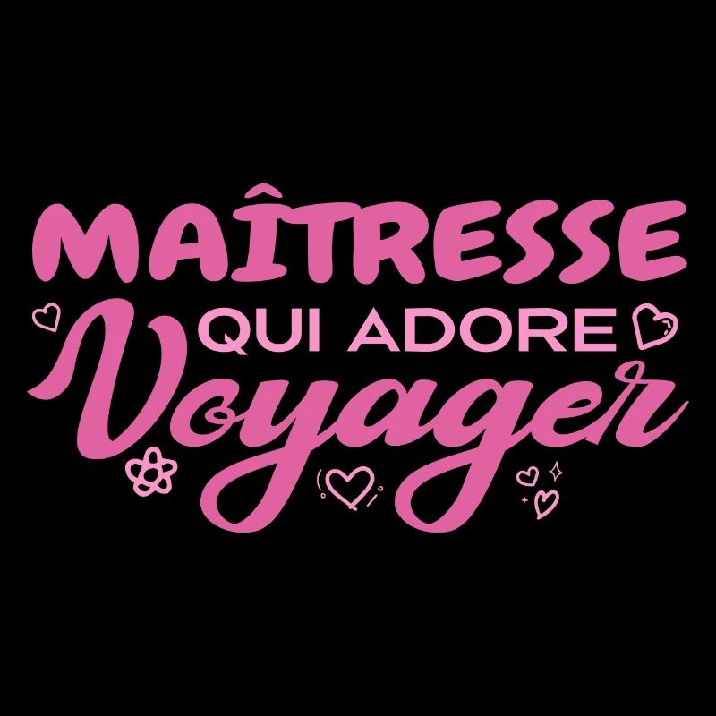 Maîtresse globe-trotteuse passionnée de voyages