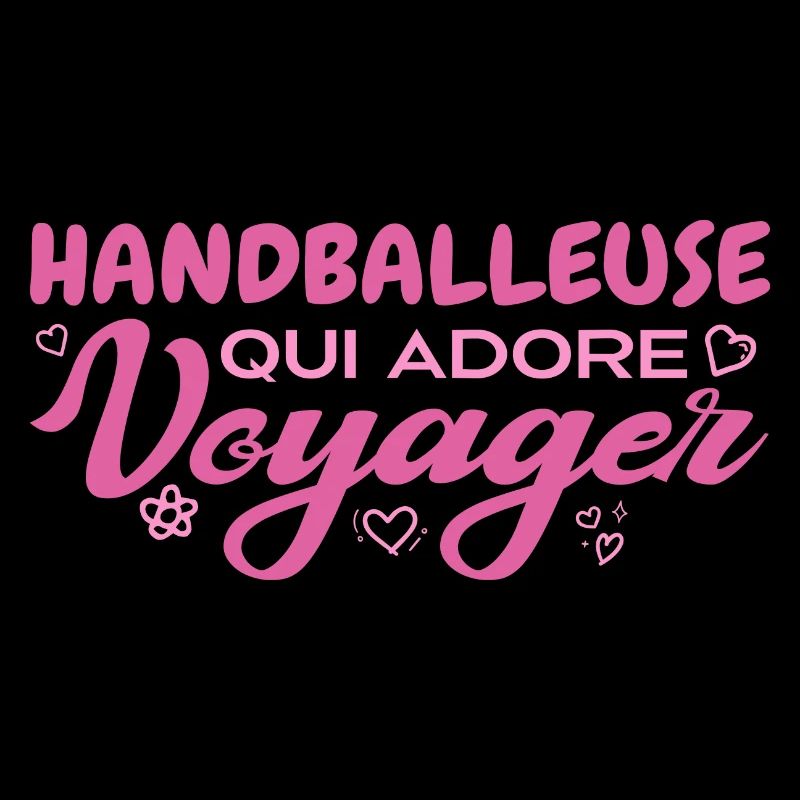 Handballeuse globe-trotteuse passionnée de voyages