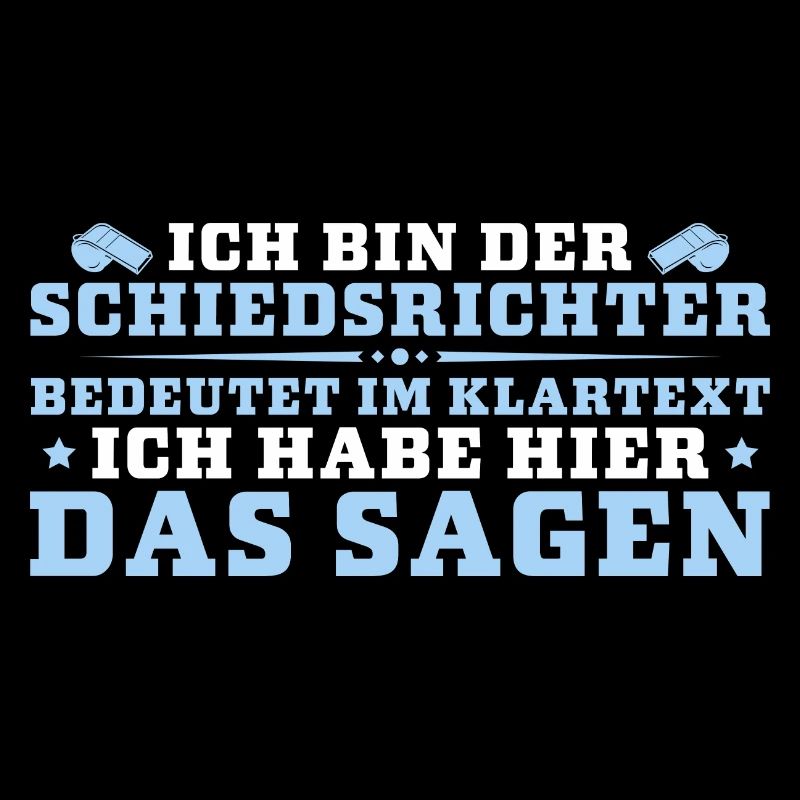 Schiedsrichter hat das Sagen
