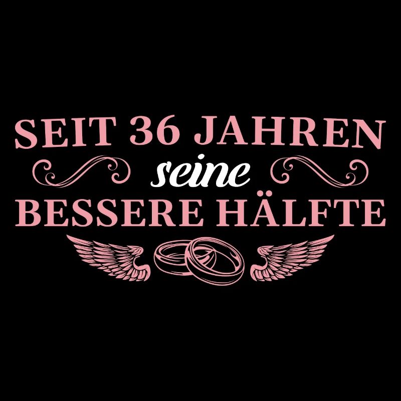 36 Ehejahre Smaragdhochzeit Frau 36 Hochzeitstag