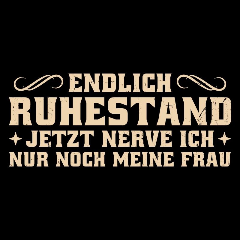 Ruhestand Ehemann Rentner Geschenkidee