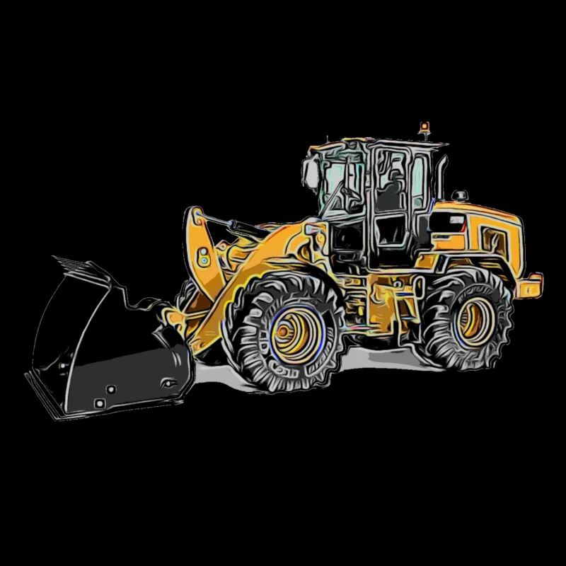Radlader Groß Farbig wheel loader Schaufellader