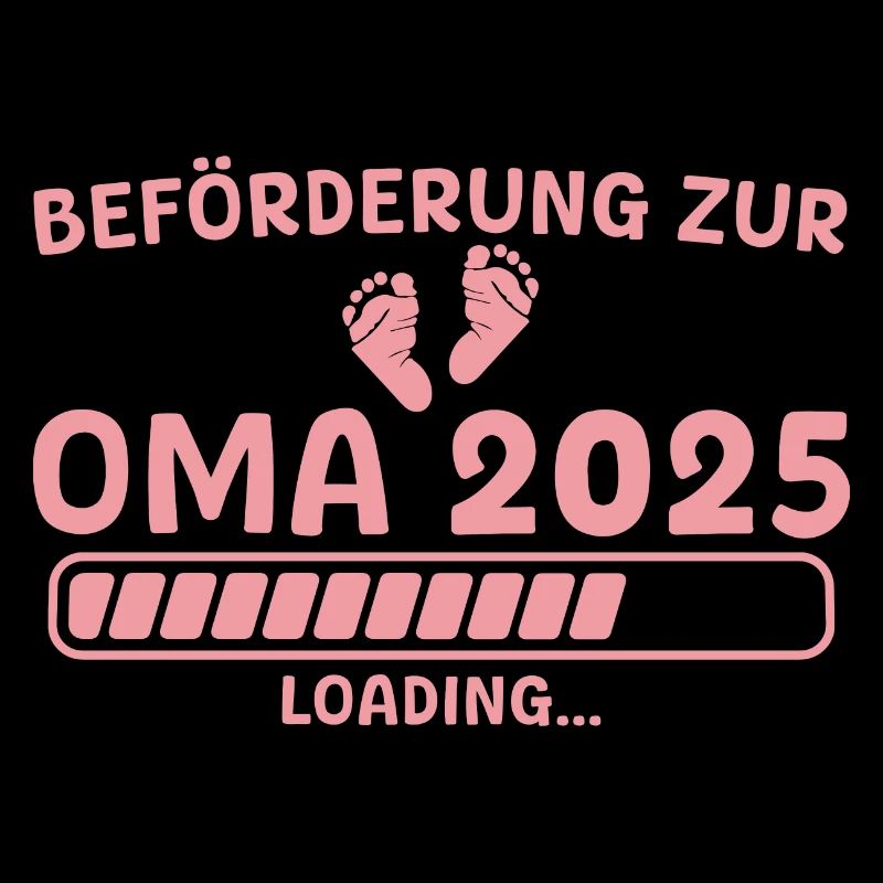 Oma 2025 lädt Werdende Großmutter
