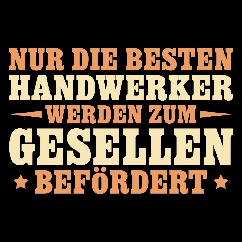 Die besten Handwerker werden Geselle
