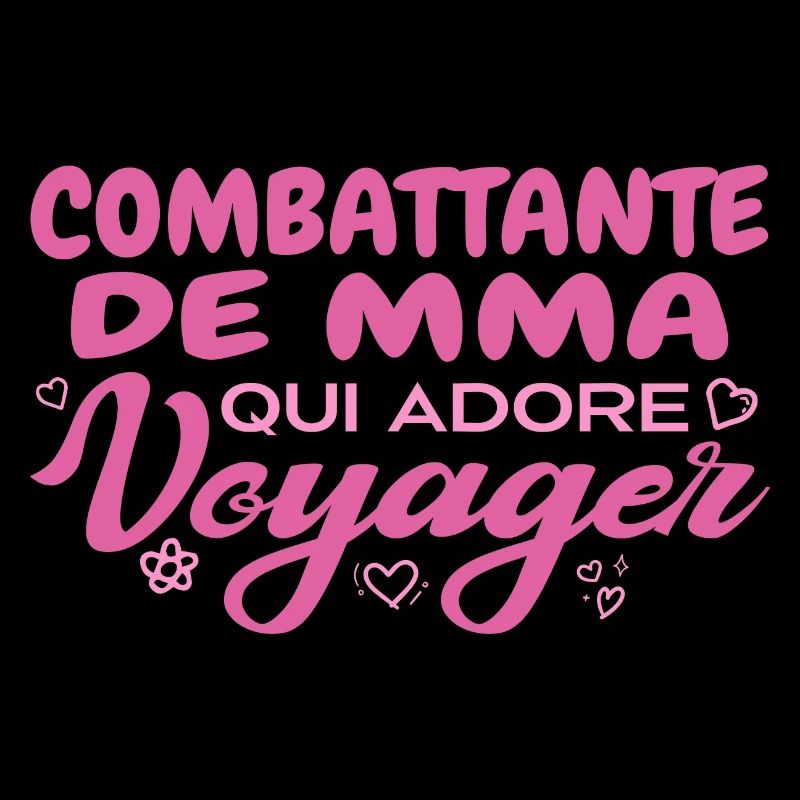 Combattante de MMA globe-trotteuse passionnée