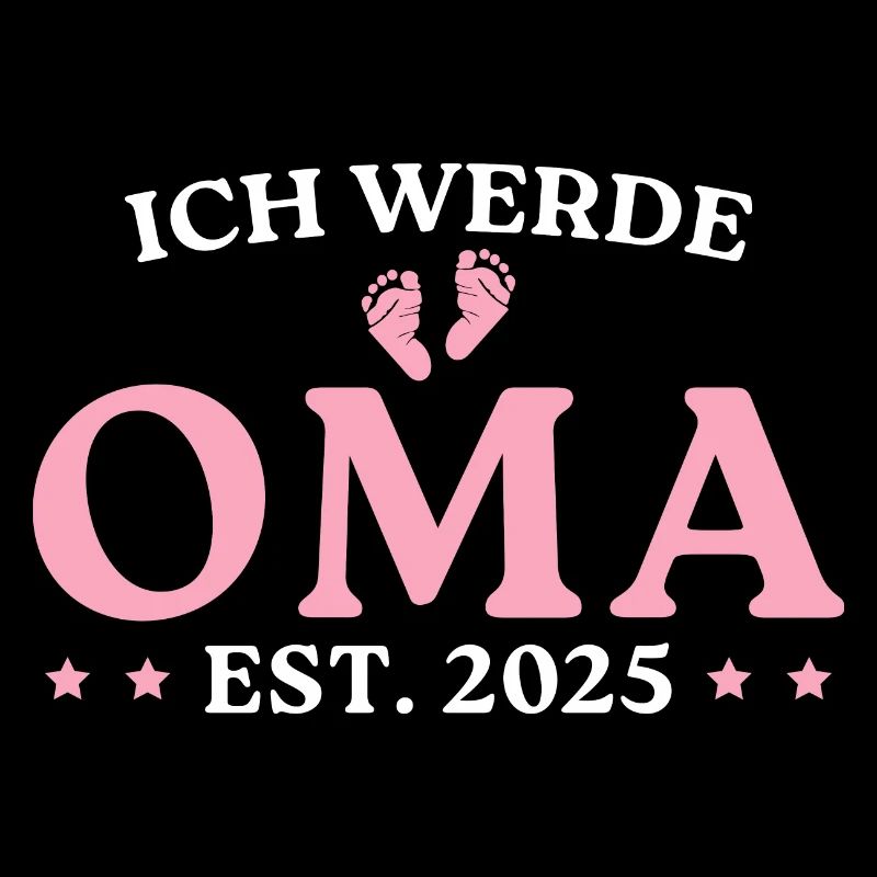 Ich werde Oma 2025 Werdende Großmutter