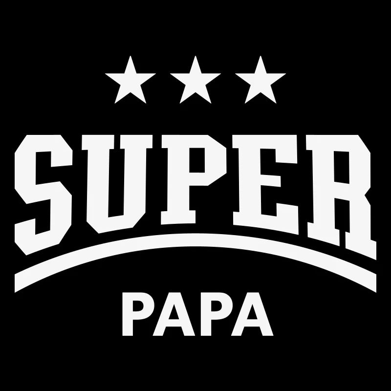 Super Papa (Papi / Vater / Vati / Vatertag, White)