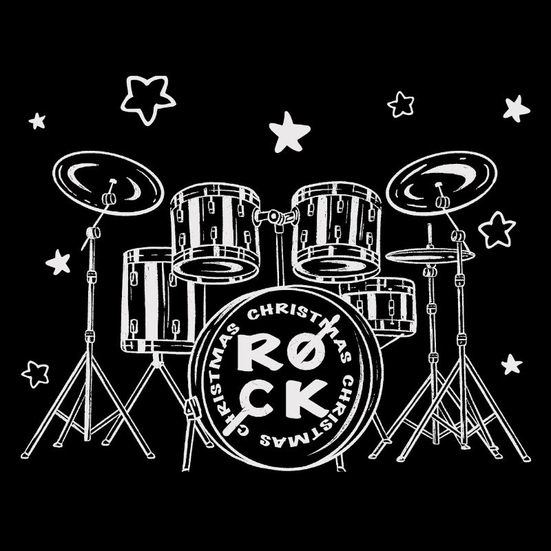 Batteur de Christmas Drums Rock de Noël