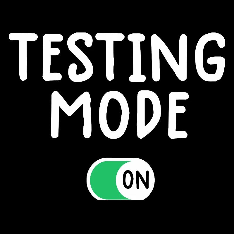 Testmodus am Grafik-Tee