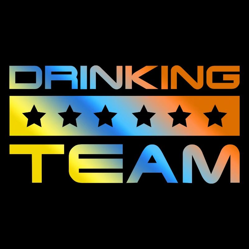 Drinking Crew Colorful