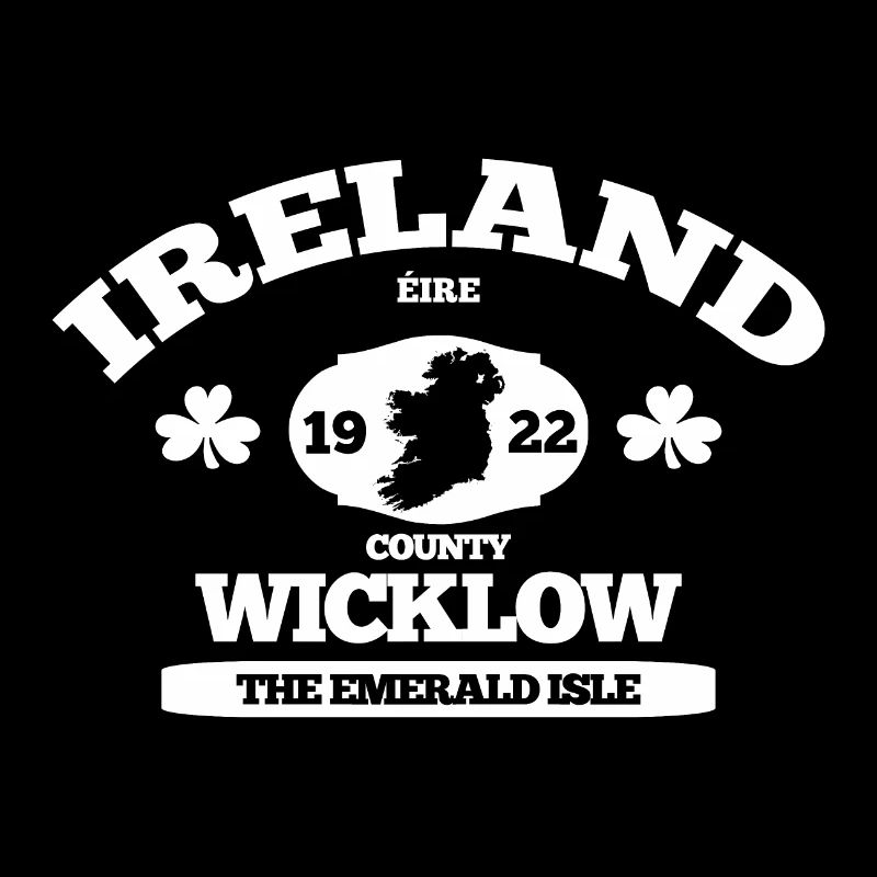 Wicklow, Irland. Klassisches irisches Design