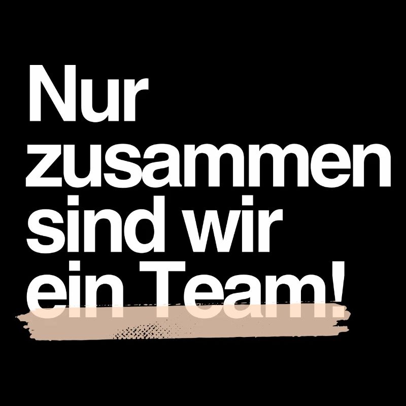 Gemeinsam stark — Teamgeist-Design