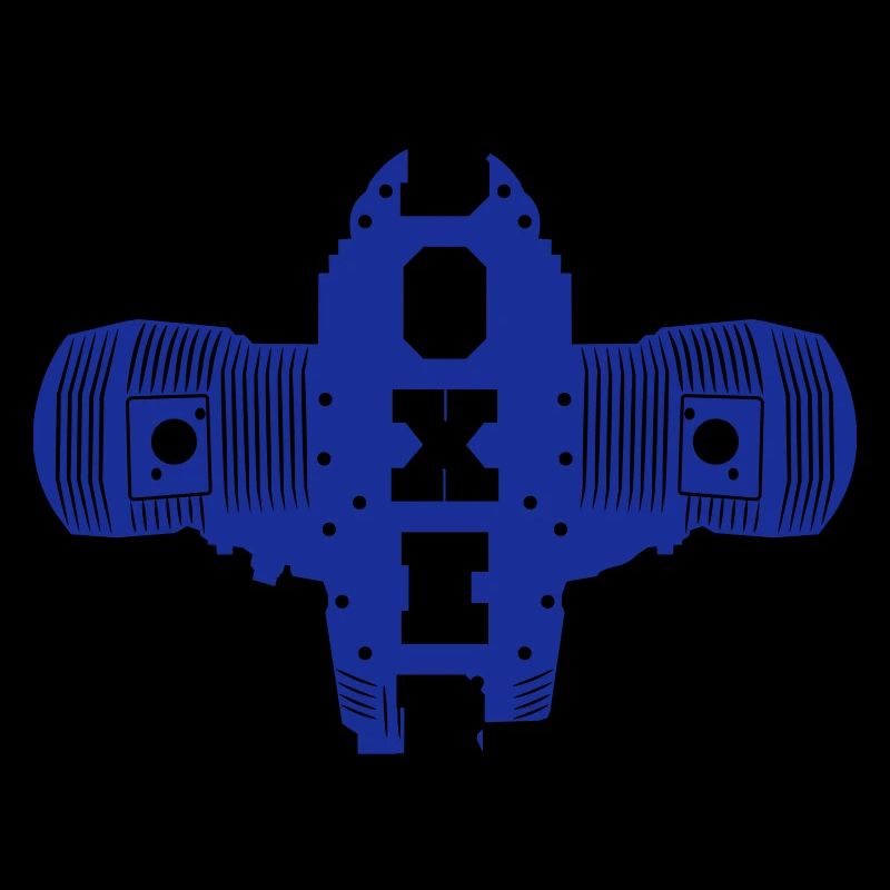 Boxer engine motorcycle motorcyclist biker engine