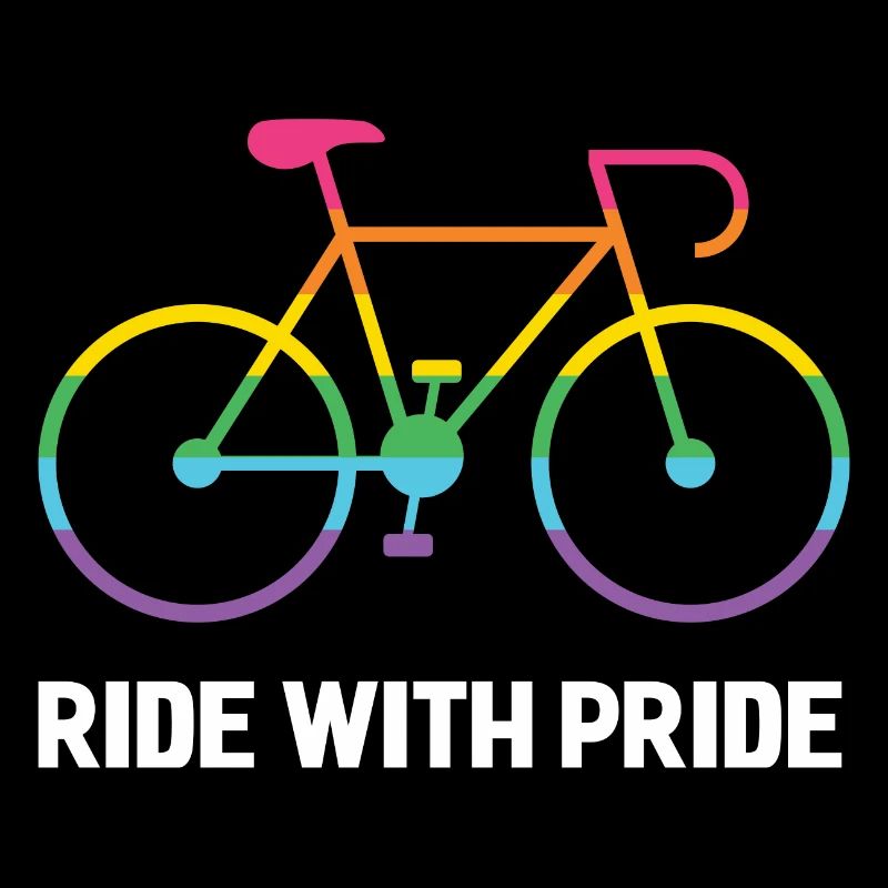 LGBTQ Cyclist - Ride With Pride