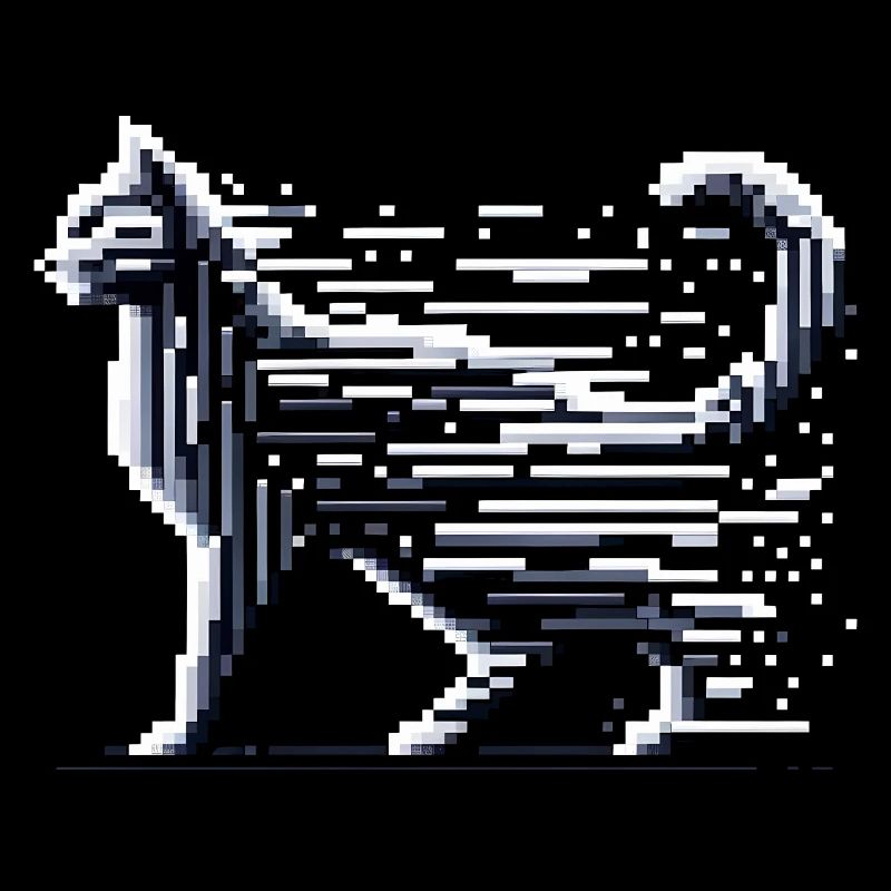 Pixel Katze