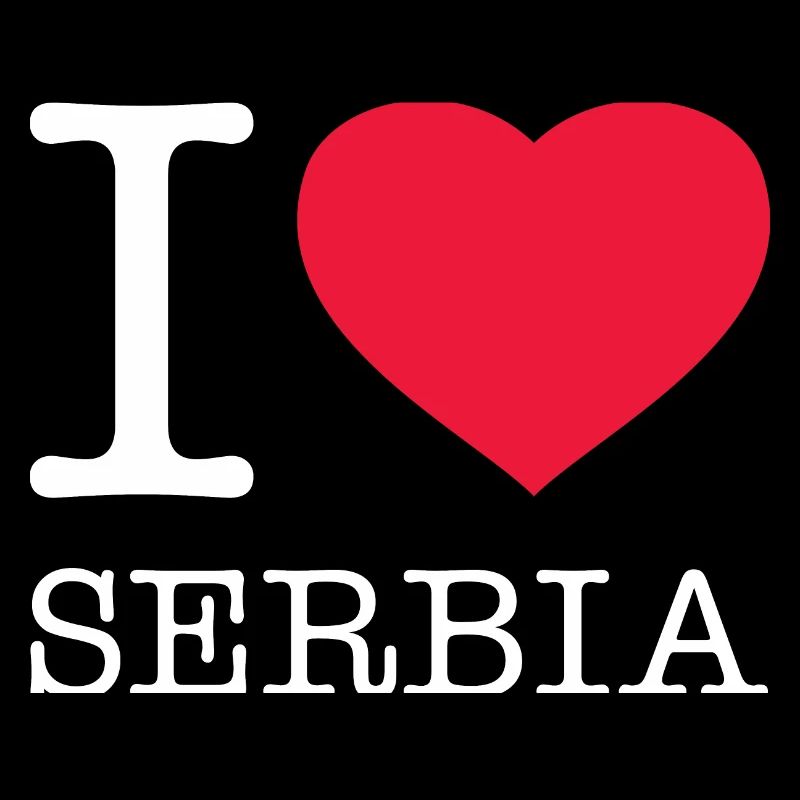 J’AIME LA SERBIE Serbien