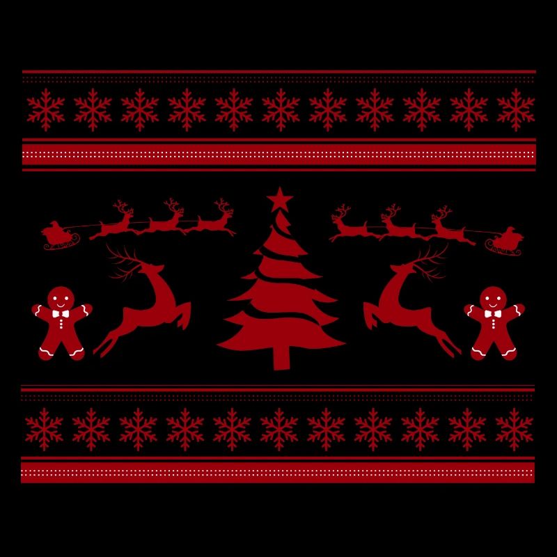 Rennes de Noël