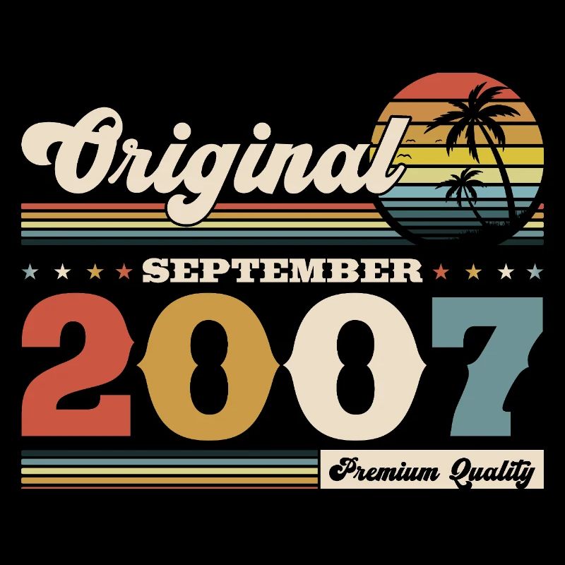 18th birthday Original September 2007