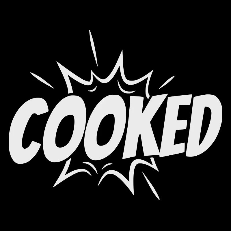 Cooked Explosive Comic Style