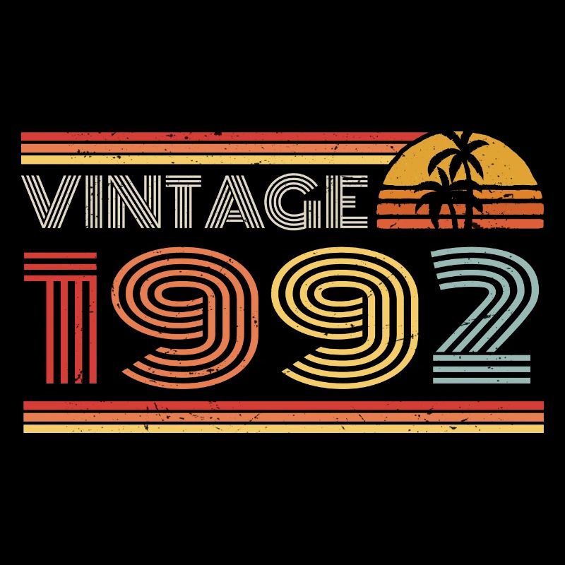 1992 Tenue d’anniversaire en édition limitée 1992 Vintag