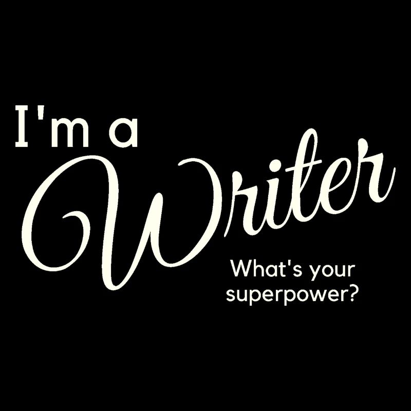I m a writer