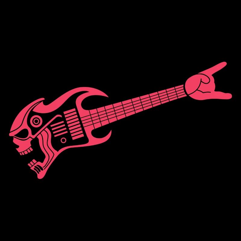 Gitarre Rot Logo