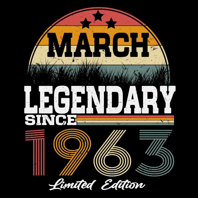 March born 1963 Legends Birthday