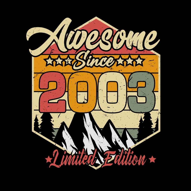 Né en 2003 20 ans anniversaire