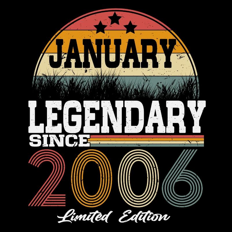 Legends were born in January 2006