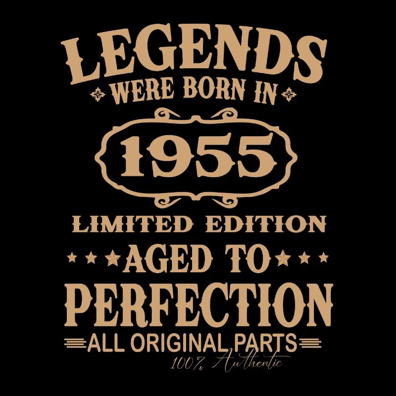 Legends were born in 1955